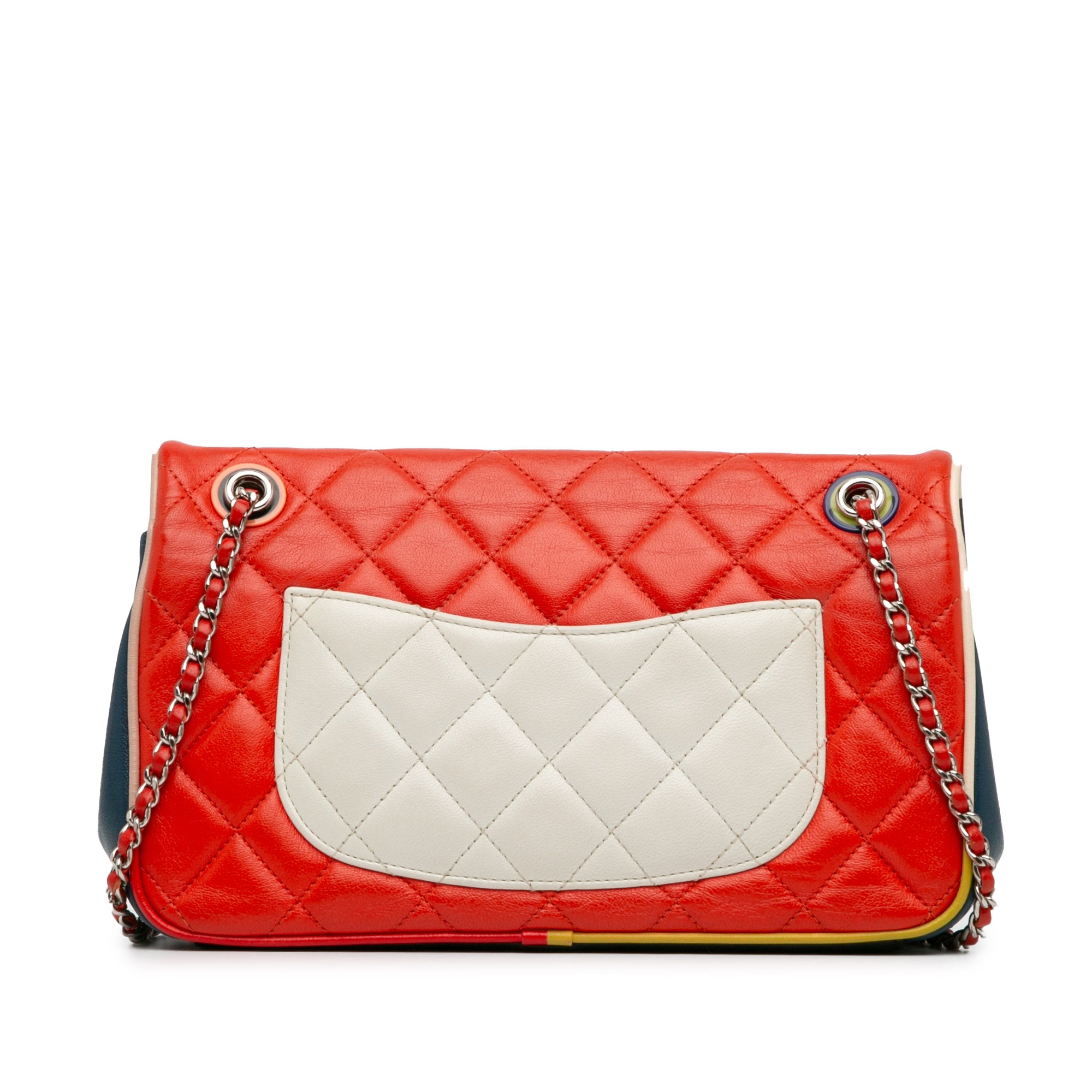 Medium Quilted Lambskin Cuba Color Flap