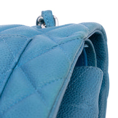 Jumbo Classic Caviar Double Flap