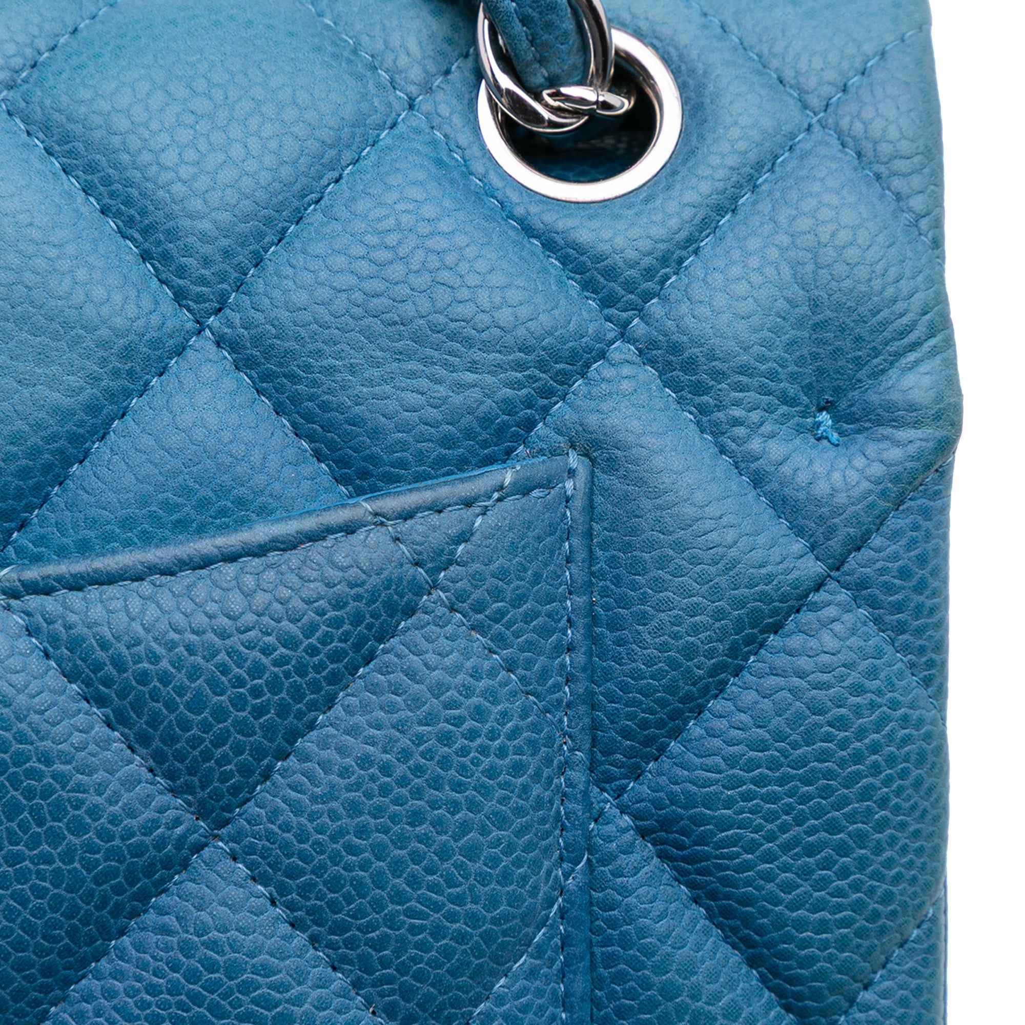 Jumbo Classic Caviar Double Flap
