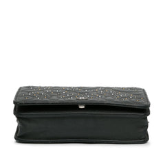 Studded Calfskin Camellia Wallet On Chain_3