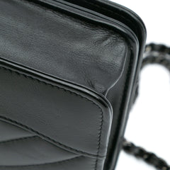 Chevron Aged Calfskin Gabrielle Wallet On Chain
