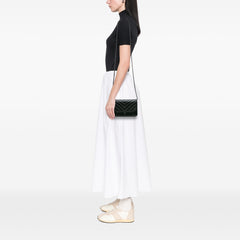 Chevron Aged Calfskin Gabrielle Wallet On Chain