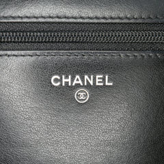 Chevron Aged Calfskin Gabrielle Wallet On Chain