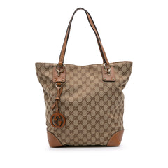 Medium GG Canvas GG Charm Tote