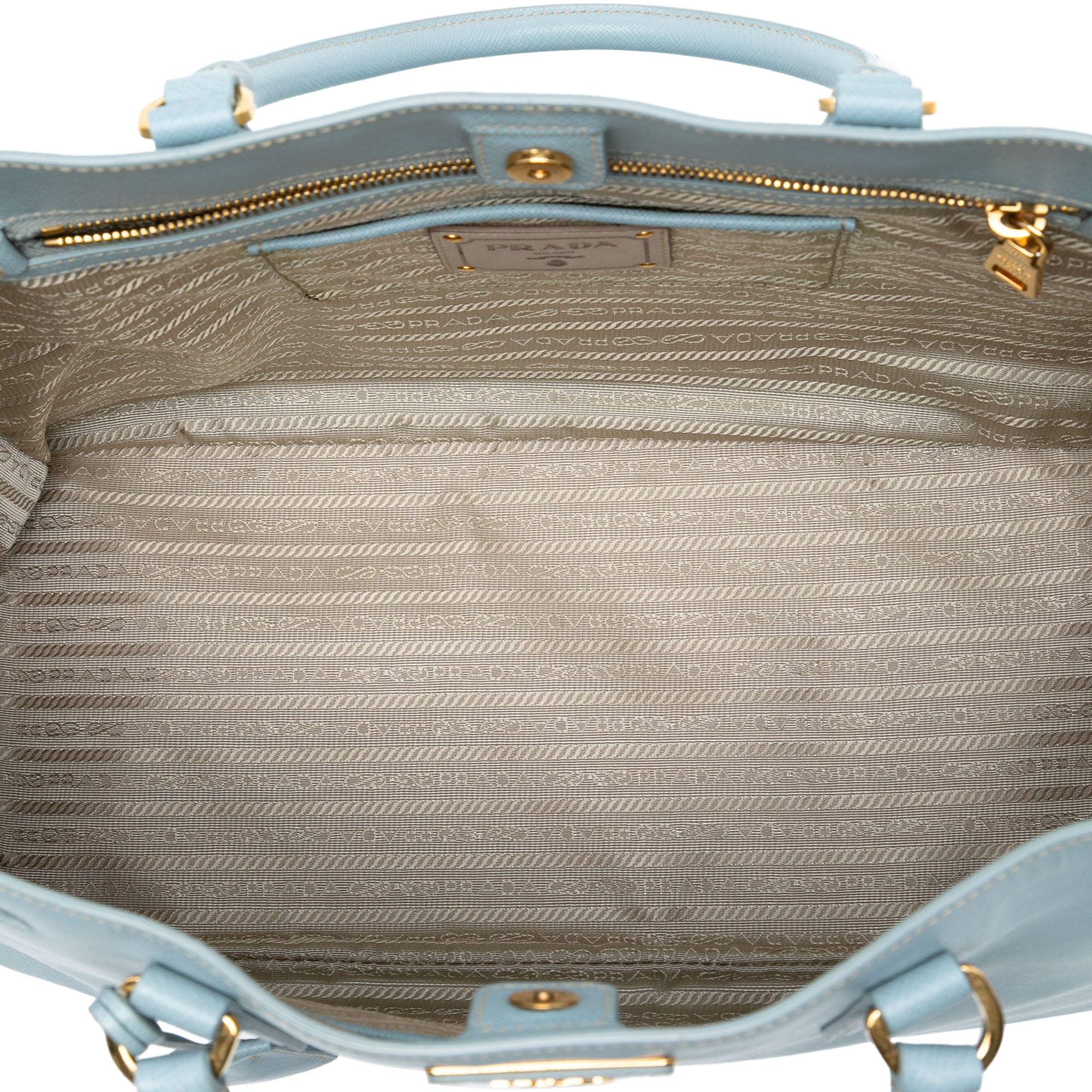 Large Saffiano Lux Galleria Satchel