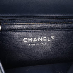 Mini Square Classic Patent Single Flap