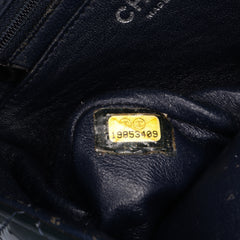 Mini Square Classic Patent Single Flap