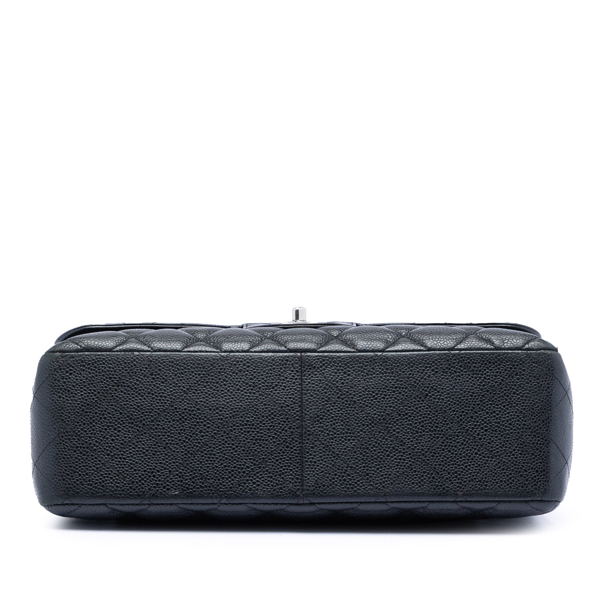 Jumbo Classic Caviar Double Flap