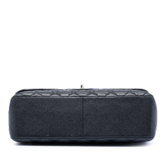 Jumbo Classic Caviar Double Flap