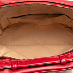 Small GG Marmont Matelasse Leather Sylvie Top Handle Satchel