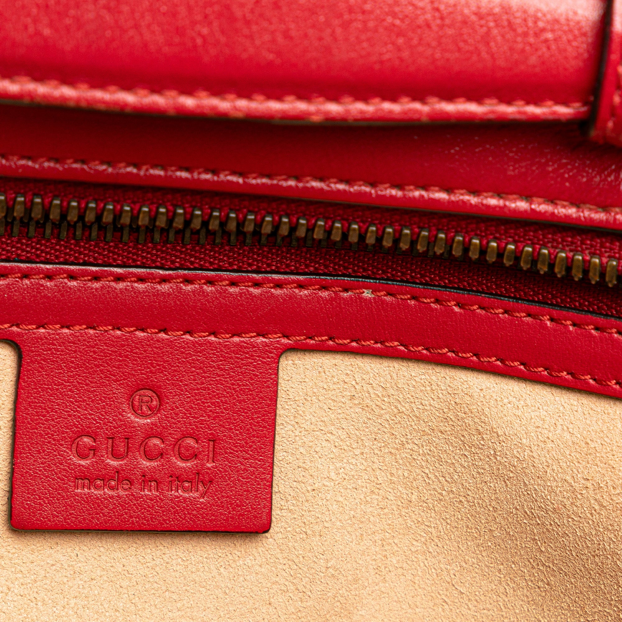 Small GG Marmont Matelasse Leather Sylvie Top Handle Satchel