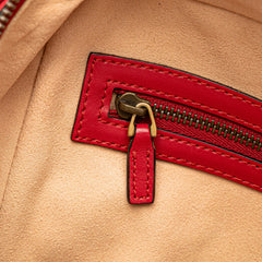 Small GG Marmont Matelasse Leather Sylvie Top Handle Satchel