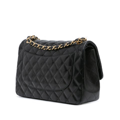 Jumbo Classic Lambskin Double Flap