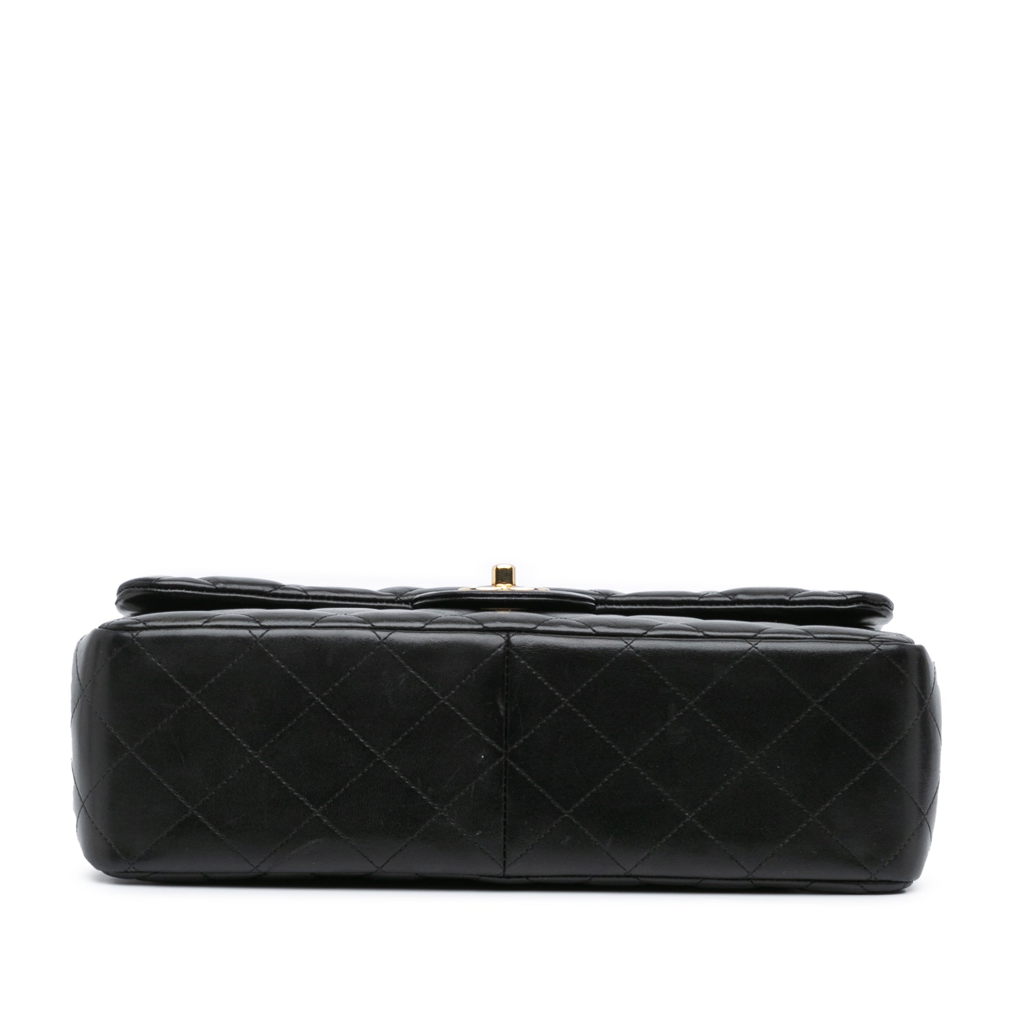 Jumbo Classic Lambskin Double Flap