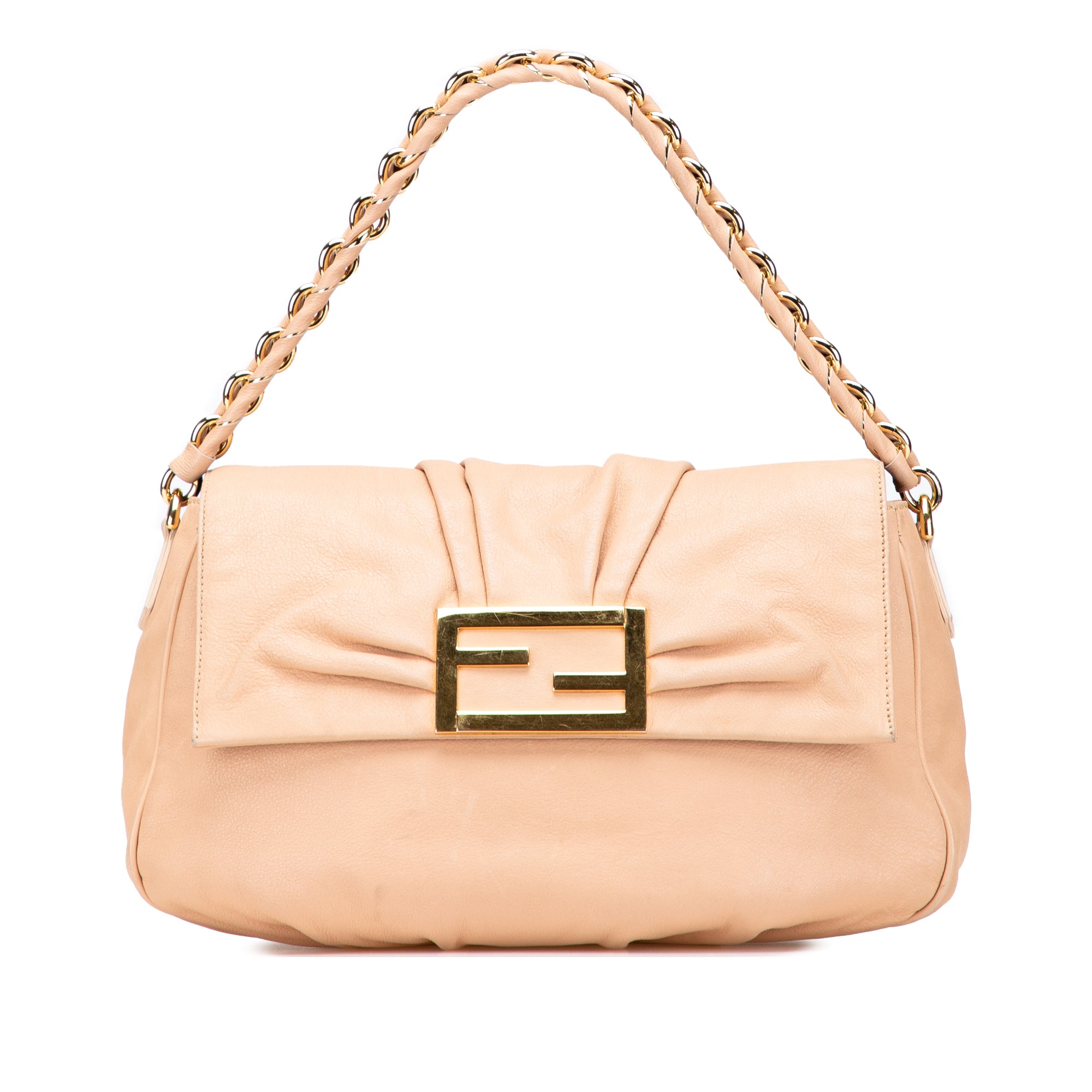 Leather Mia Flap Shoulder Bag