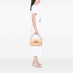 Leather Mia Flap Shoulder Bag