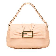 Leather Mia Flap Shoulder Bag