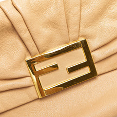 Leather Mia Flap Shoulder Bag