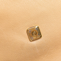 Leather Mia Flap Shoulder Bag