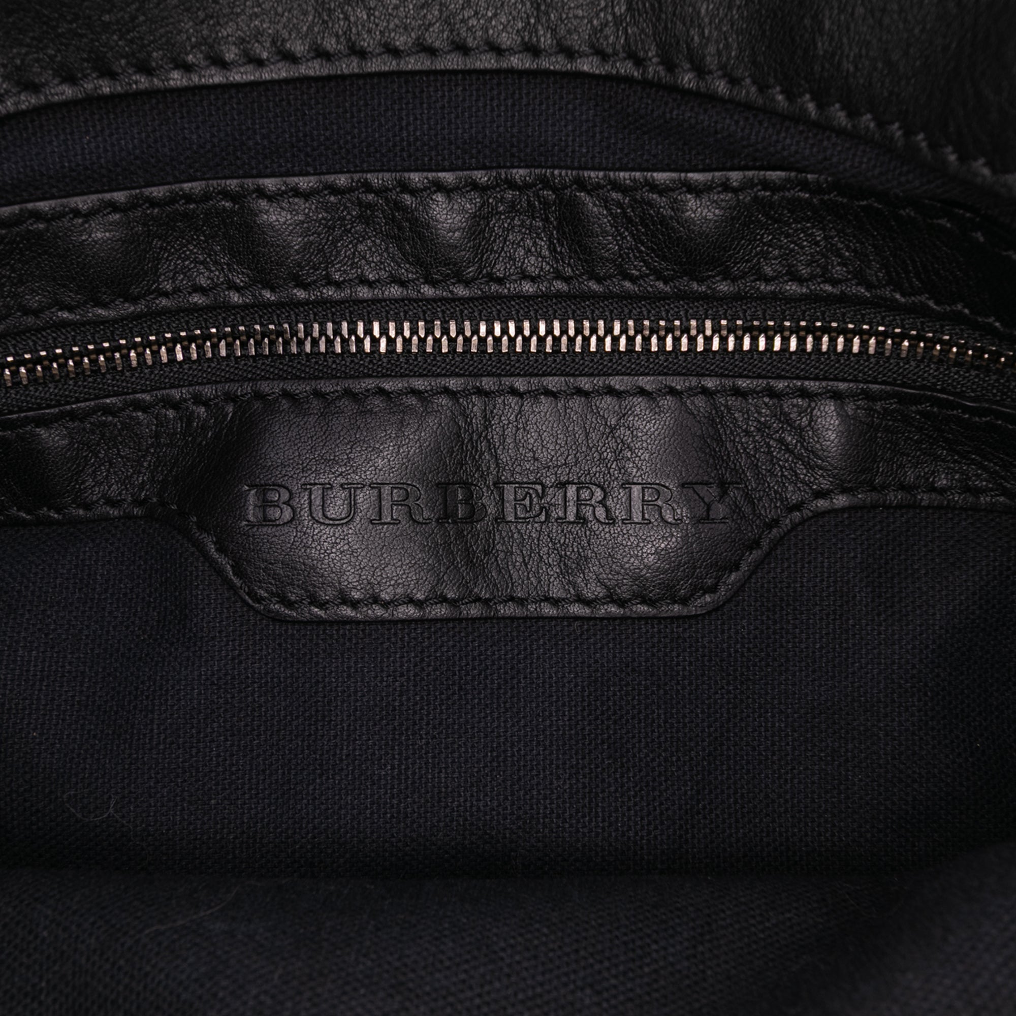 House Check Canvas and Leather Parsons Satchel