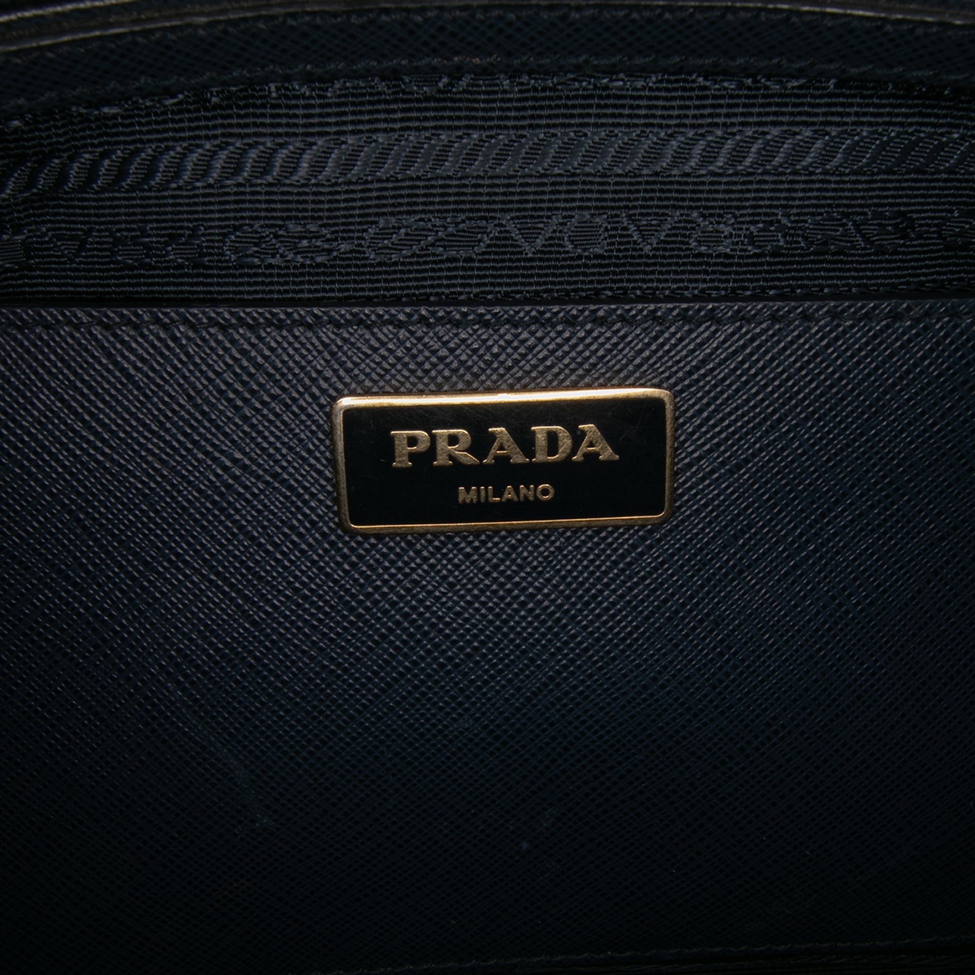 Medium Bicolor Saffiano Lux Galleria Double Zip Satchel