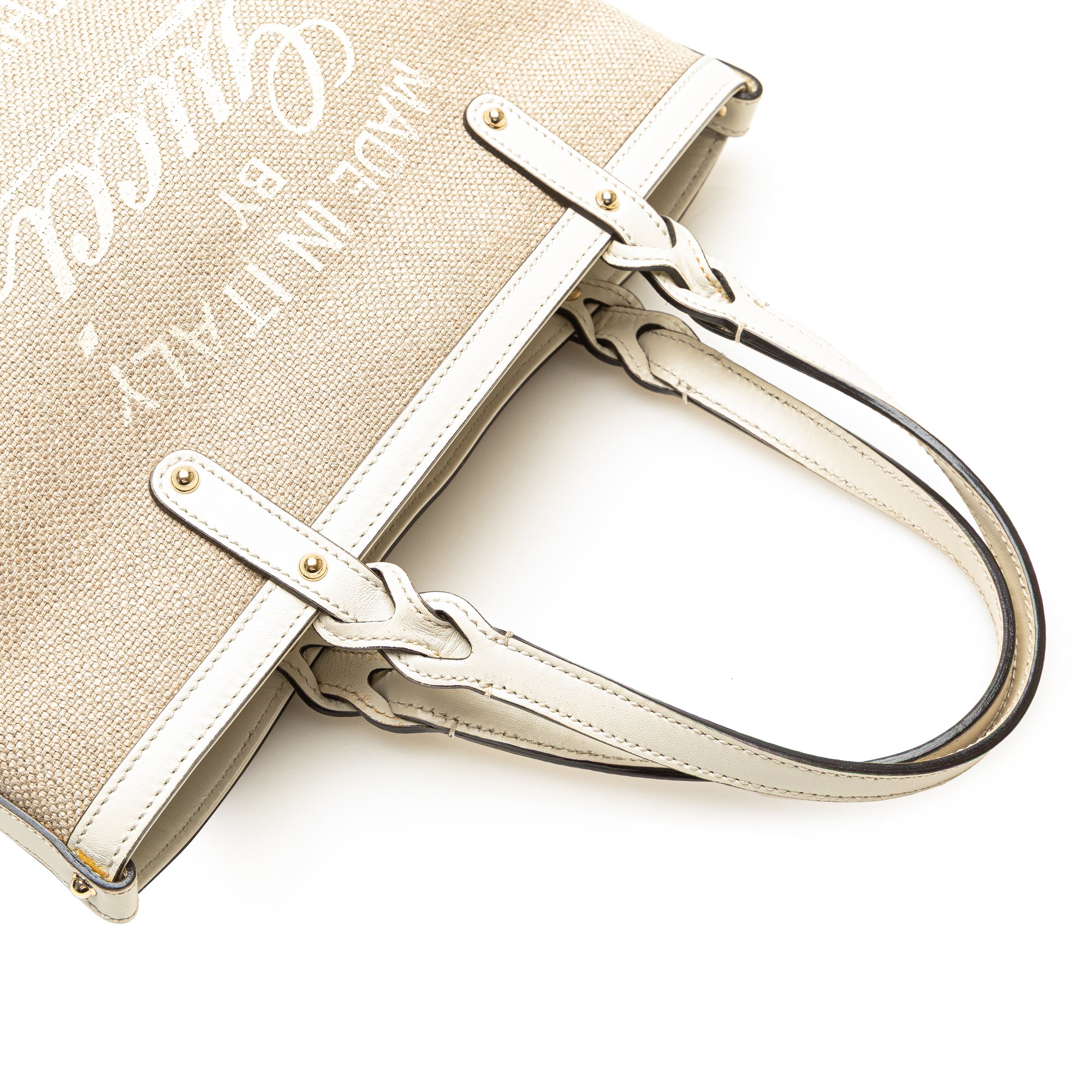 Small Canvas Craft Logo Tote Model
