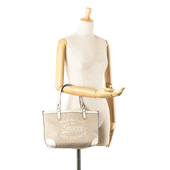 Small Canvas Craft Logo Tote Model