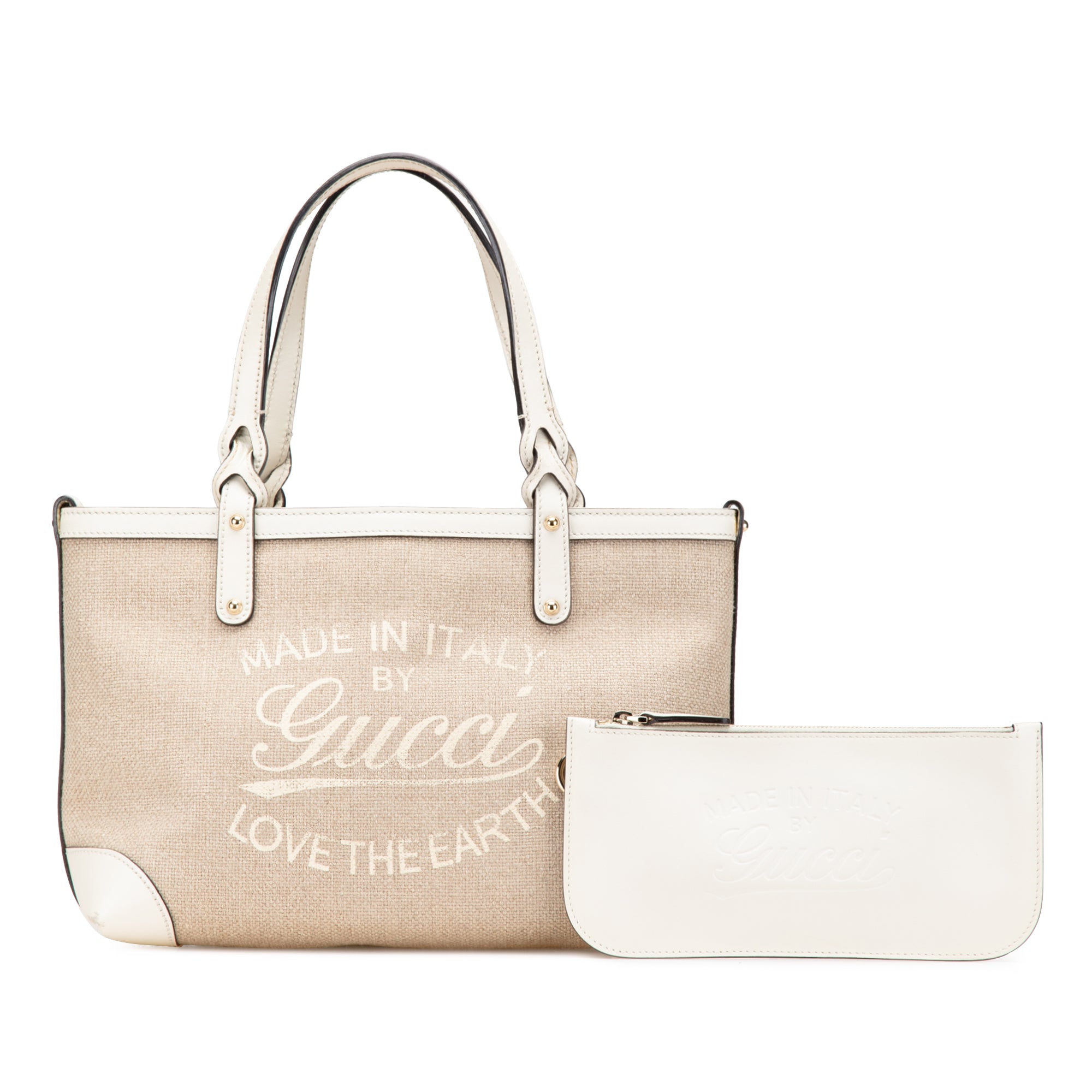 Small Canvas Craft Logo Tote Model