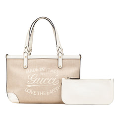 Small Canvas Craft Logo Tote Model