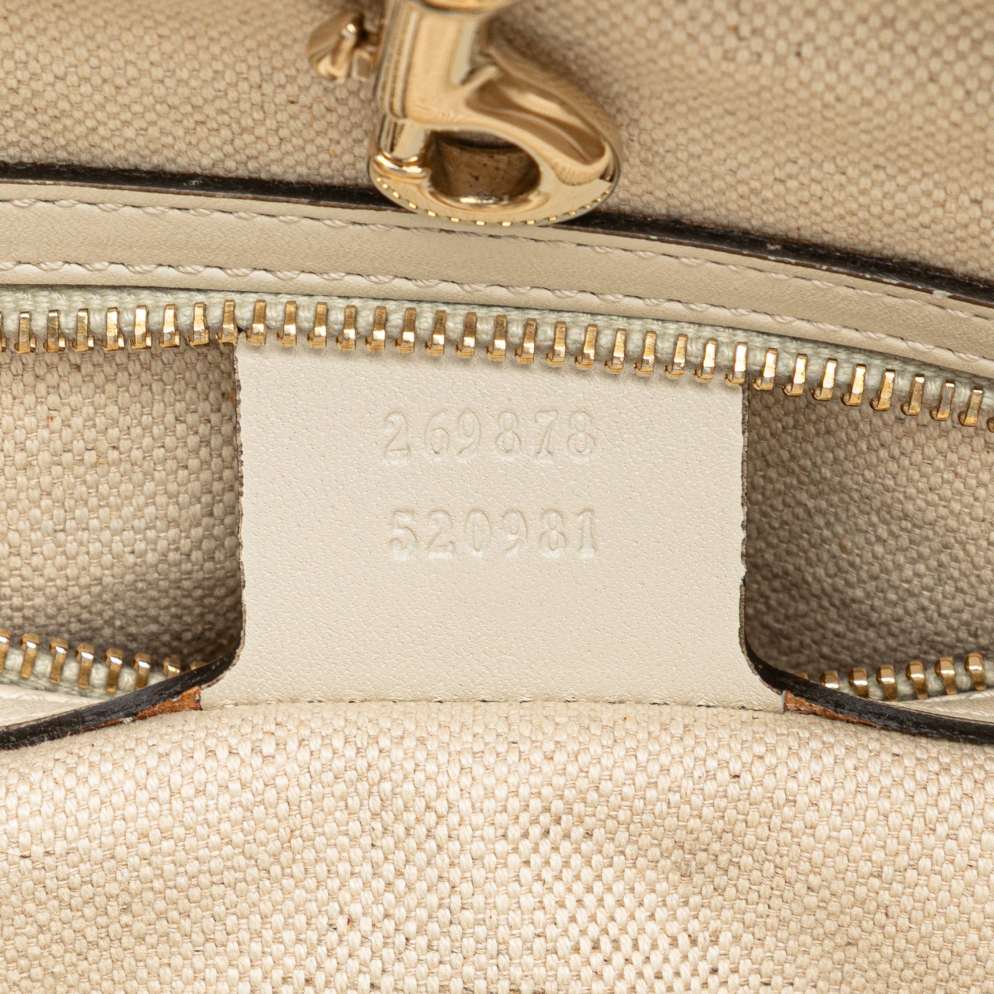 Small Canvas Craft Logo Tote Model