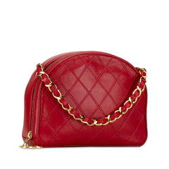 Quilted Calfskin Chain Handbag_1