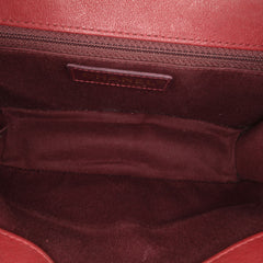 Medium Quilted Sheepskin Front Chain Flap