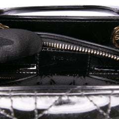 Medium Patent Cannage Lady Dior