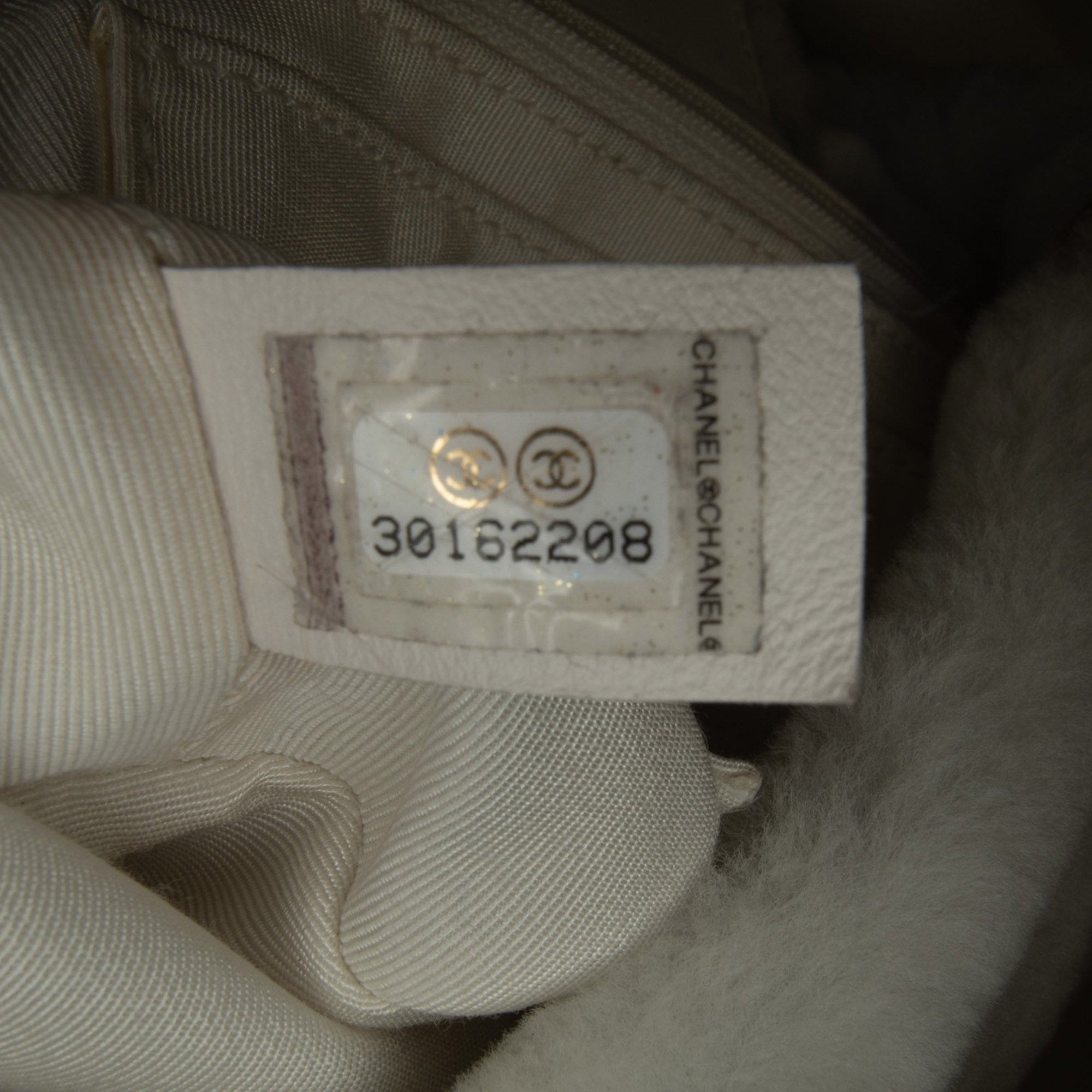 Shearling CC Shoulder Bag