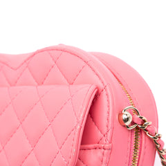 Lambskin CC in Love Heart Crossbody