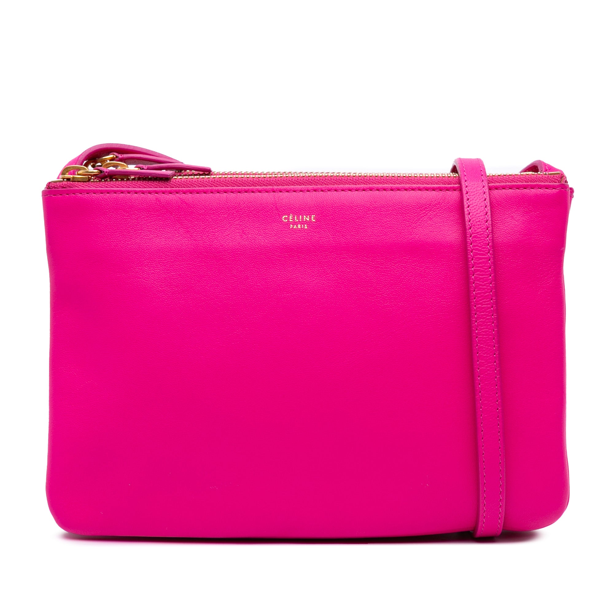 Small Lambskin Trio Crossbody