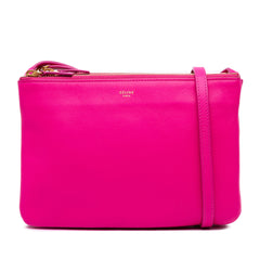Small Lambskin Trio Crossbody