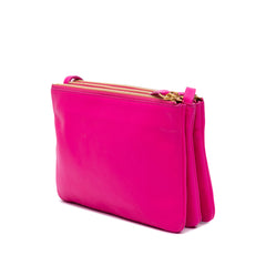 Small Lambskin Trio Crossbody