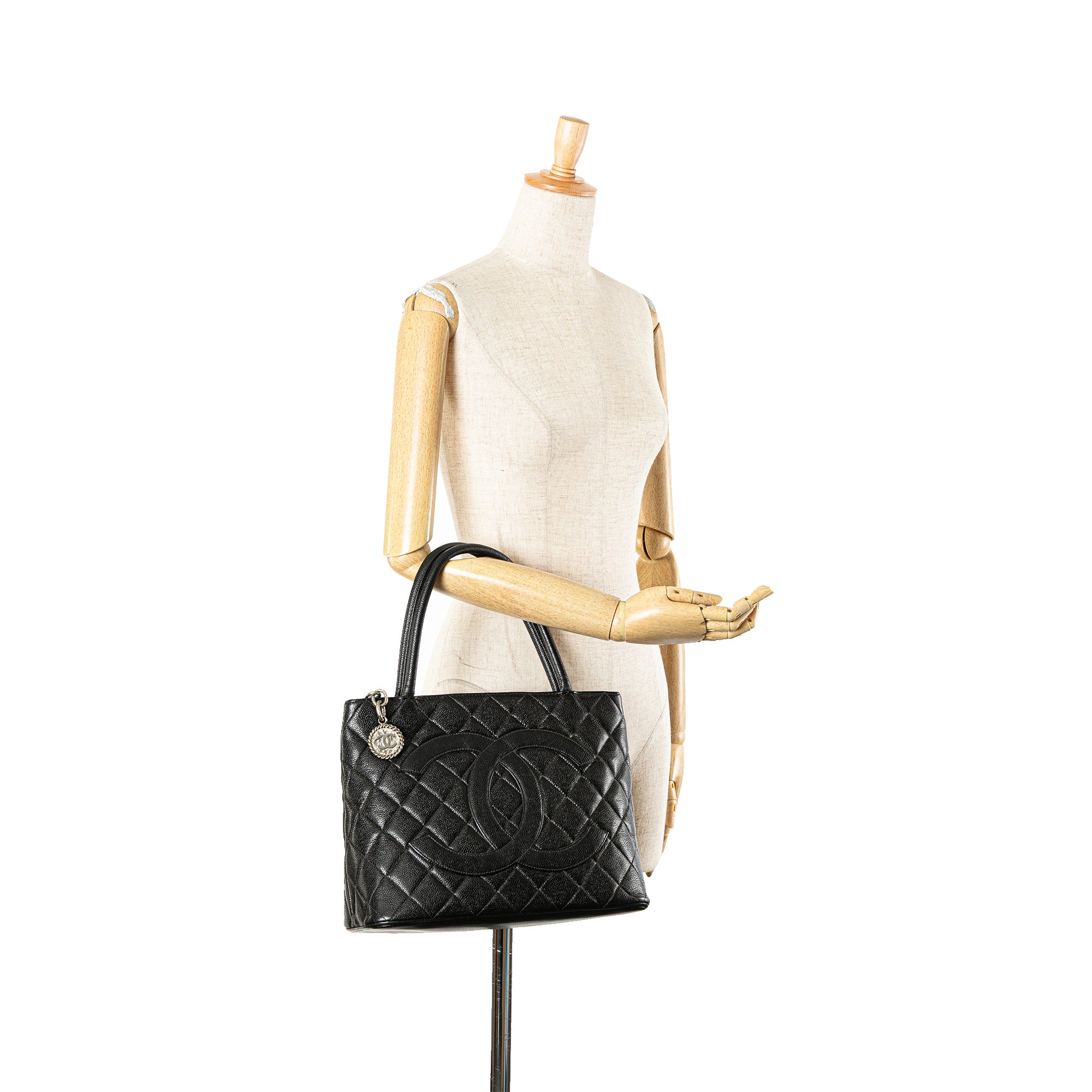 Caviar Medallion Tote