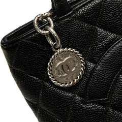 Caviar Medallion Tote