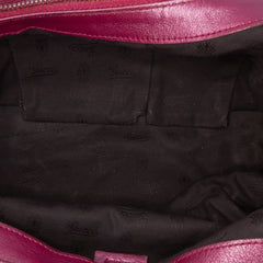 Medium Metallic Leather Galaxy Chain Shoulder Bag