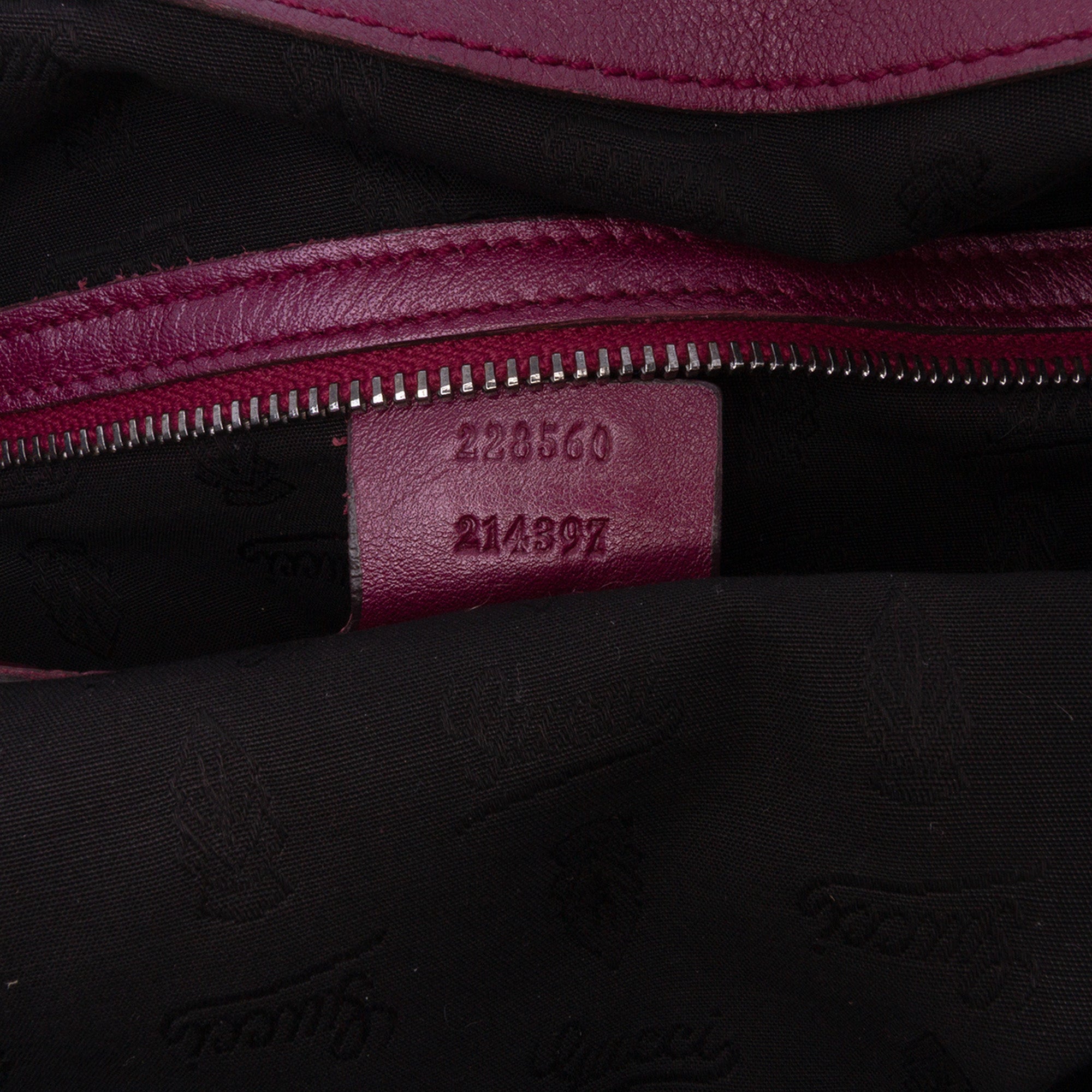 Medium Metallic Leather Galaxy Chain Shoulder Bag