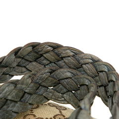 Medium GG Canvas Bamboo Bar Tote