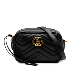Mini GG Marmont Matelasse Leather Crossbody