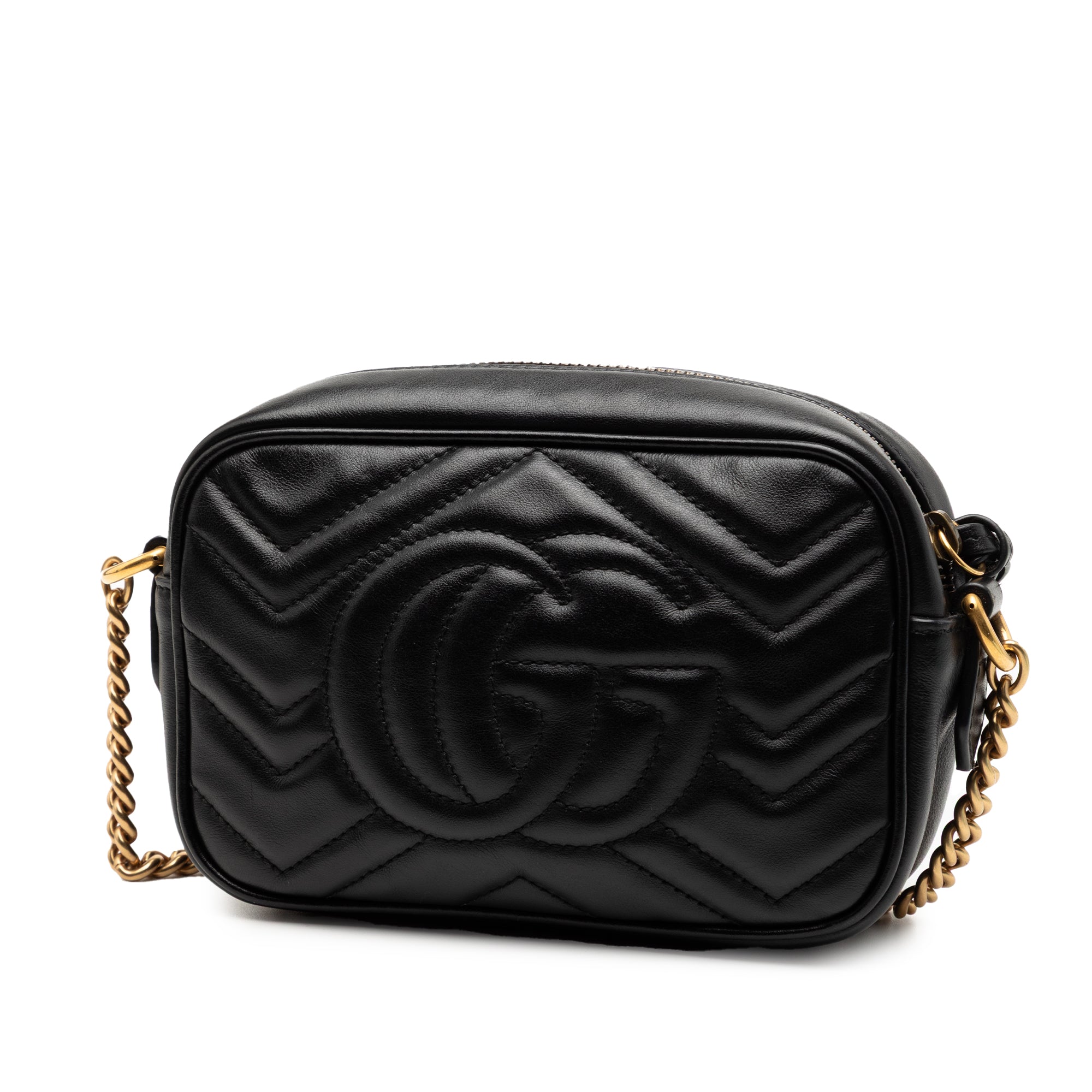 Mini GG Marmont Matelasse Leather Crossbody