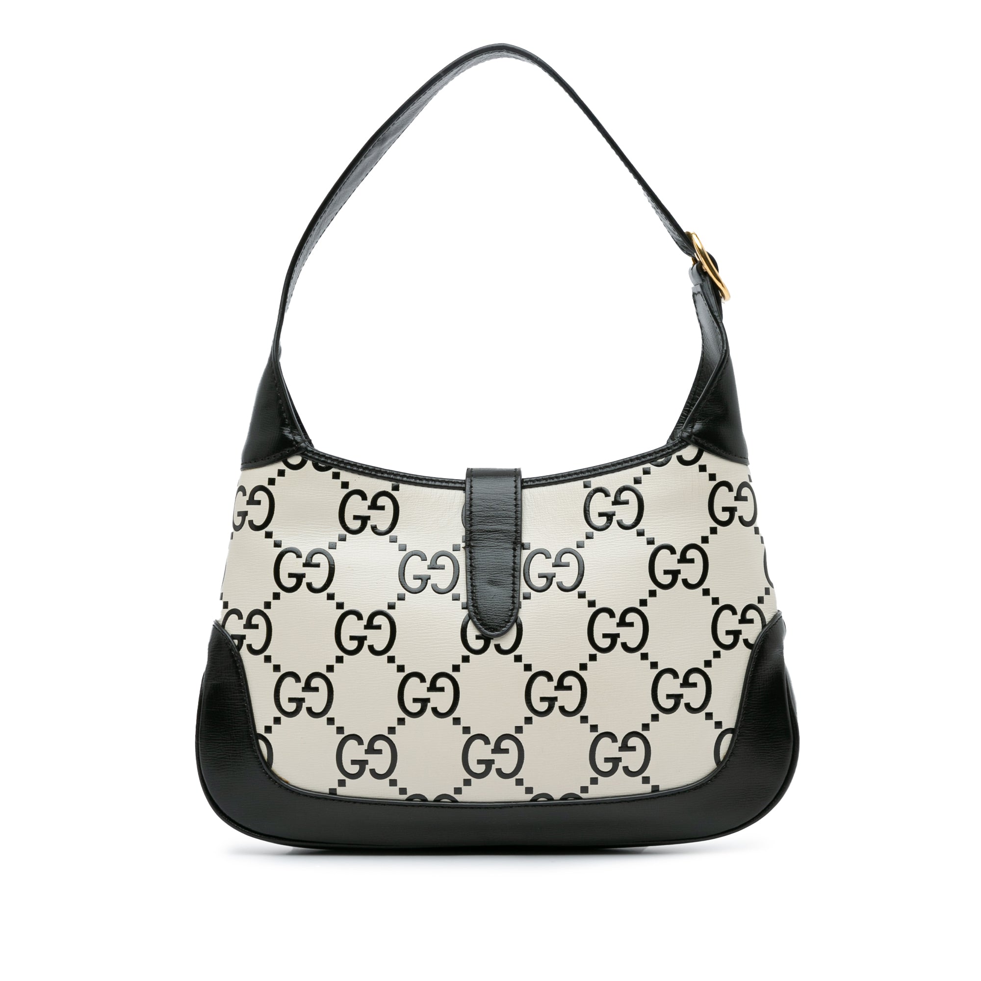 Small GG Print Leather Jackie 1961_2