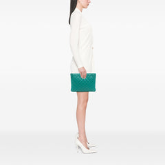 Medium Quilted Lambskin O Case Clutch