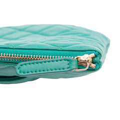 Medium Quilted Lambskin O Case Clutch