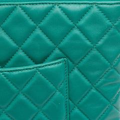 Medium Quilted Lambskin O Case Clutch