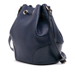 Medium Calfskin Bright Diamante Bucket